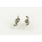 Mooi sieraden Design titanium oorbellen