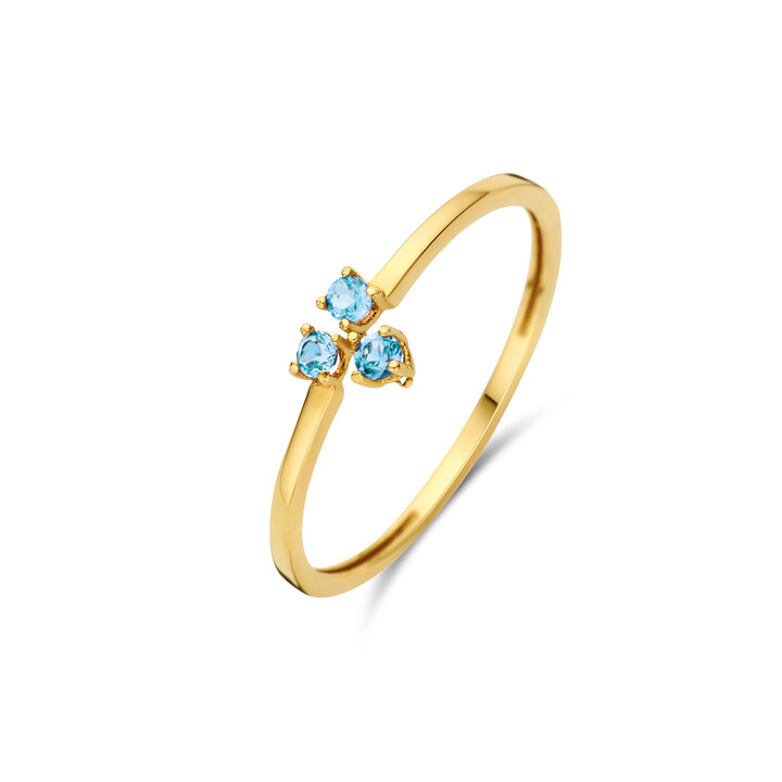 Gold Gemstone Rings | 14 Karat Gold | Jackie Gold - Jackie-gold.com