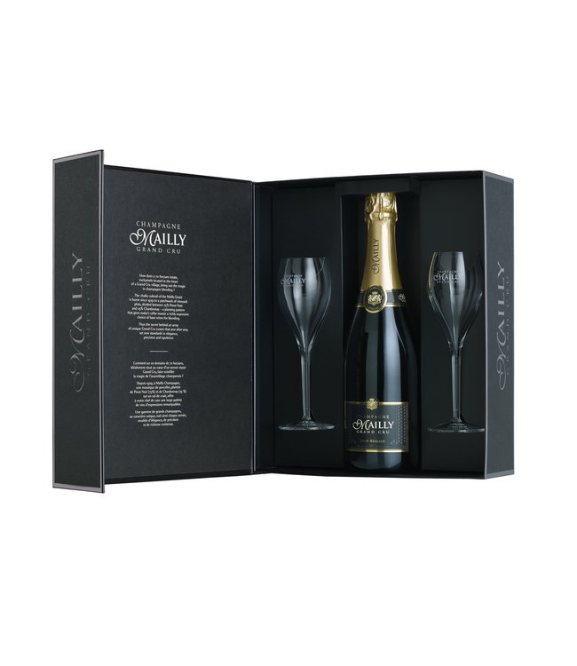Mailly | Brut Réserve | Grand Cru | 75cl | Gift Box + 2 glasses