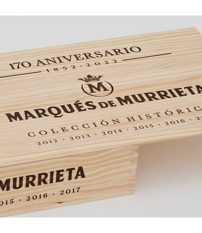 Marquès de Murrieta | Tinto Reserva | 6x75cl | 170th anniversary - vertical '12-'17