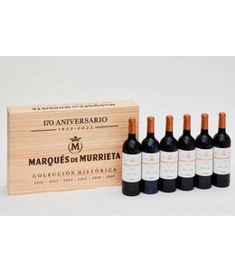 Marquès de Murrieta | Tinto Reserva | 6x75cl | 170th anniversary - vertical '12-'17