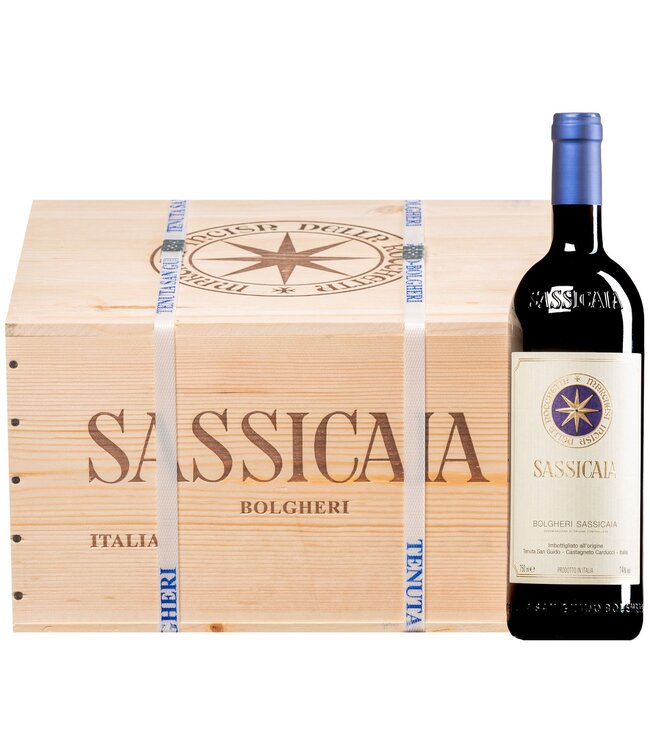 Tenuta San Guido | Sassicaia | 2021 | kist van 6 flessen