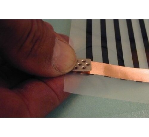 Krimpconnectoren tbv vloerverwarmingsfolie