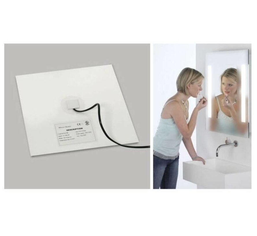 Spiegelverwarming 30X30 12,5 Watt