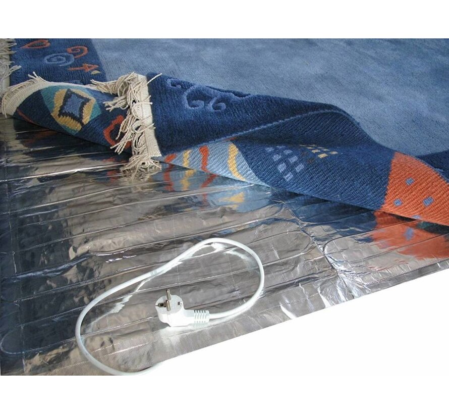 Karpet verwarming ALU 100 x 300 cm met stekker