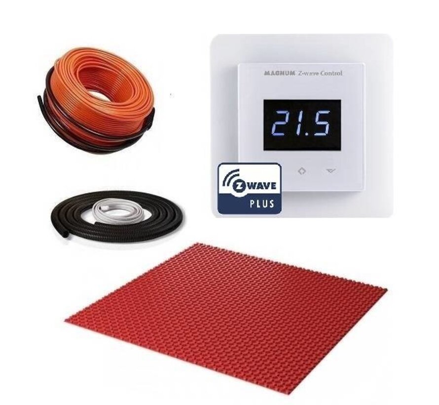 DCM-PRO ontkoppelingsmat + Quality Heating kabel systeem