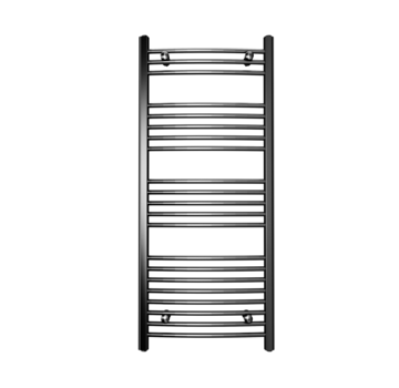 Wit en Chrome AF-UK elektrische handdoek radiator - Quality Heating