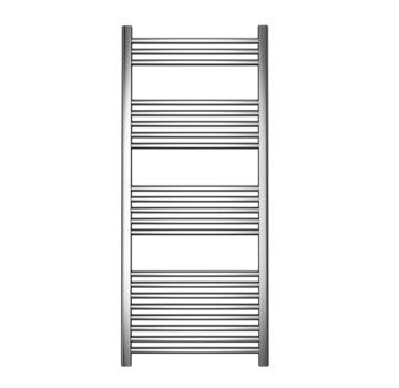 Wit en Chrome AF-CN elektrische handdoek radiator - Quality Heating