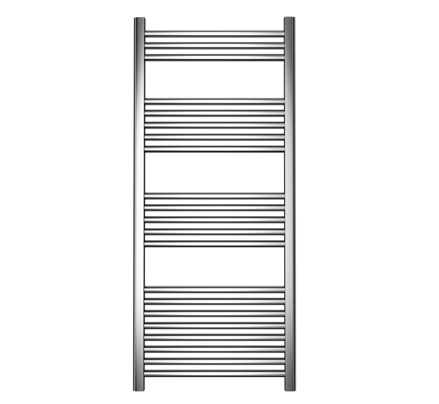 Wit en Chrome AF-CN elektrische handdoek radiator - Quality Heating