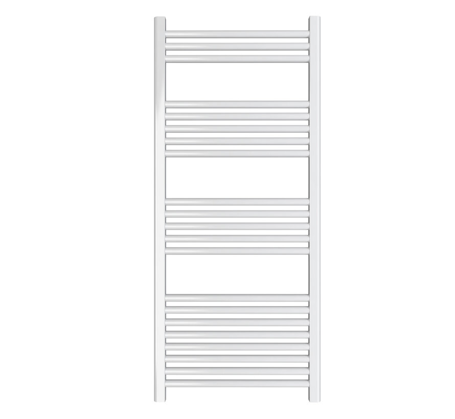 Wit en Chrome AF-CN elektrische handdoek radiator - Quality Heating