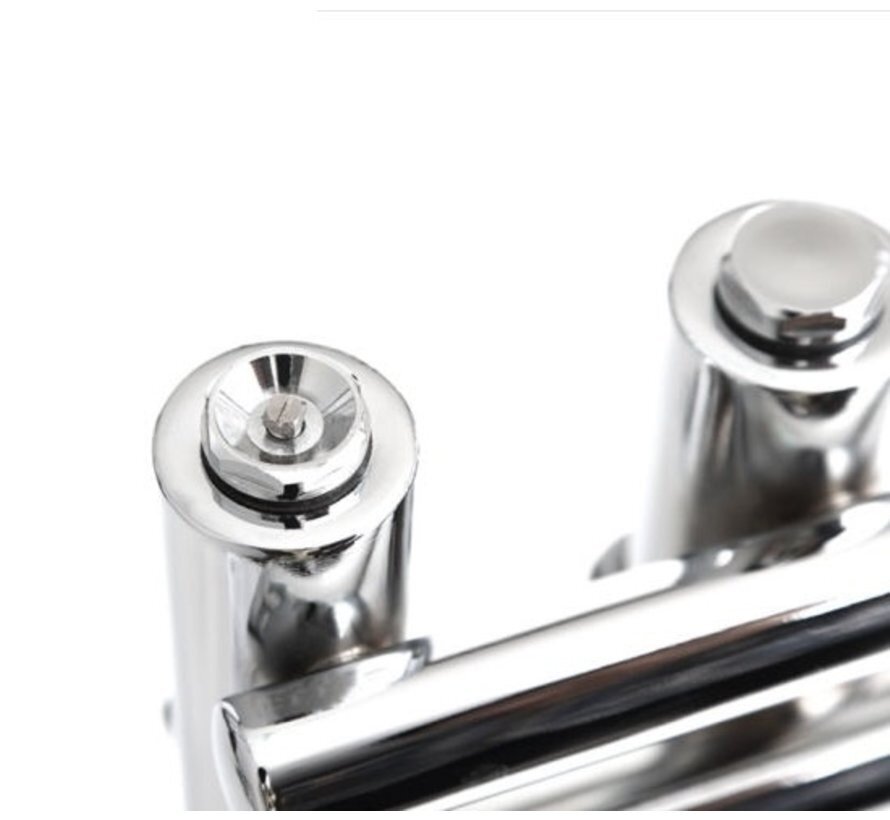 Chrome handdoek radiator AF-UC- Recht