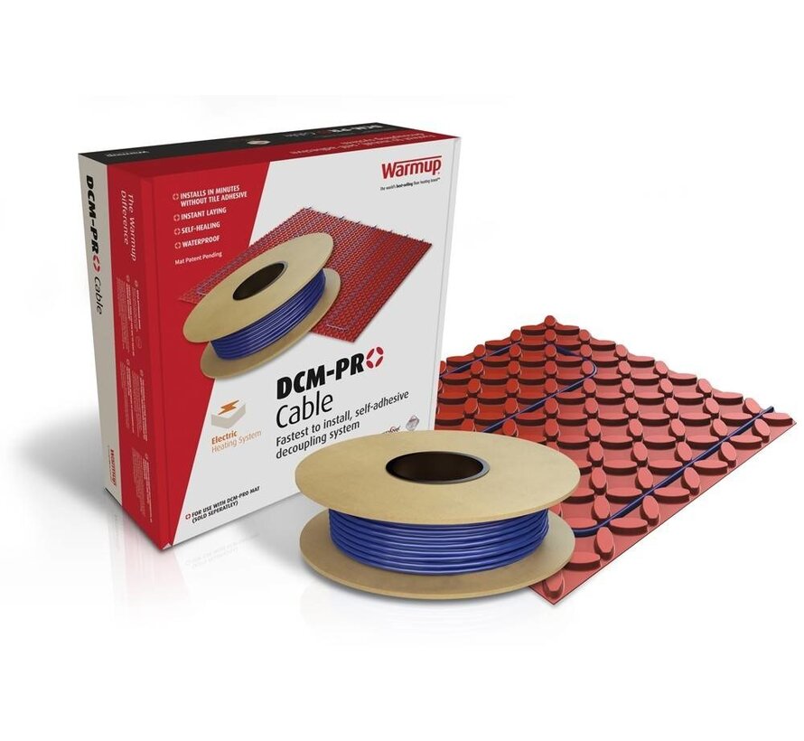 Warmup vloerverwarming kabel + DCM-PRO