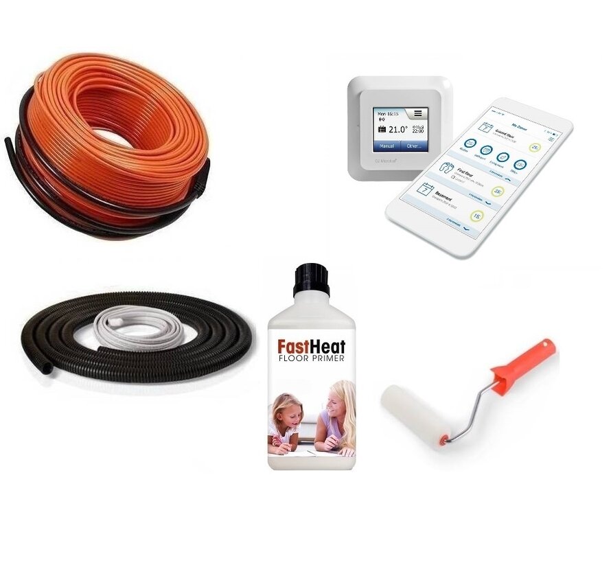 Quality Heating vloerverwarming kabel set