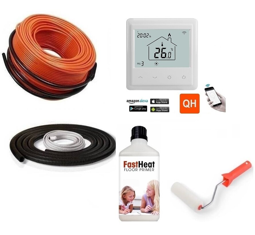 Quality Heating vloerverwarming kabel set