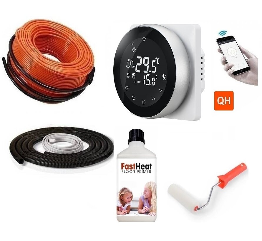 Quality Heating vloerverwarming kabel set