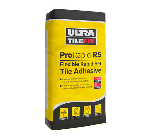 Flexibele tegellijm 20kg Rapid set