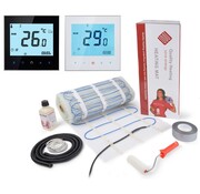 150 Watt mat set inclusief Soft Touch 7-Daags Programmeerbare thermostaat