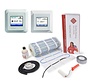 100 Watt elektrische vloerverwarming mat set inclusief Programmeerbare OCD5  meertalige thermostaat