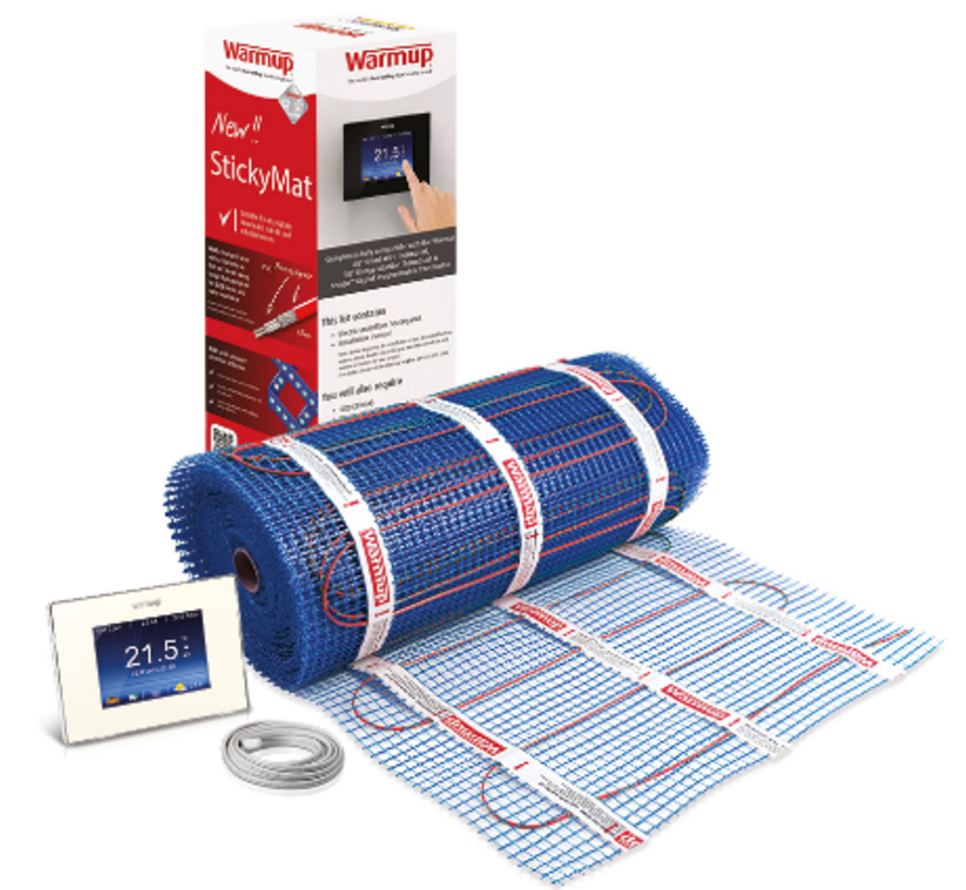 Warmup 200 Watt Stickymat set 4IE