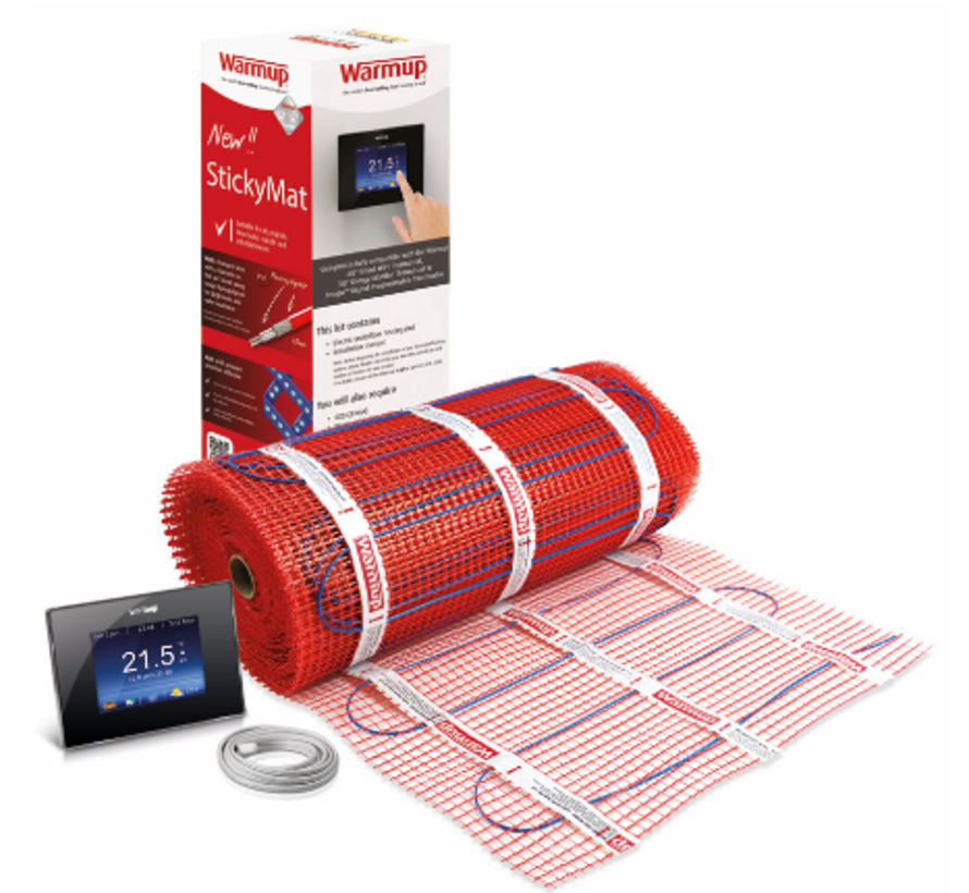 Warmup 150 Watt Stickymat set 4IE