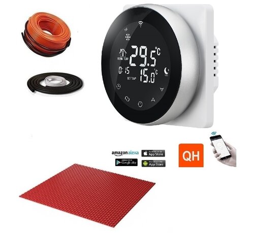 Quality Heating 160Watt m² DCM-PRO set Wifi design PRF-80