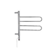 Quality Heating Wit en Chrome UR05001 elektrische handdoek radiator - Quality Heating
