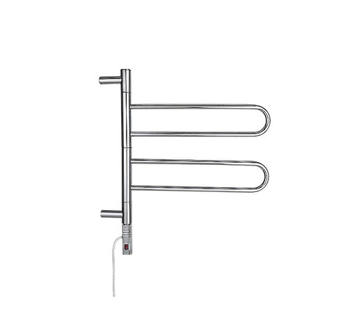 Quality Heating Wit en Chrome UR05001 elektrische handdoek radiator - Quality Heating