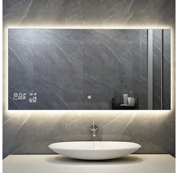 Quality Heating Spiegel met Wifi, tijd en infrarood verwarming 60 x 80 cm 250 Watt