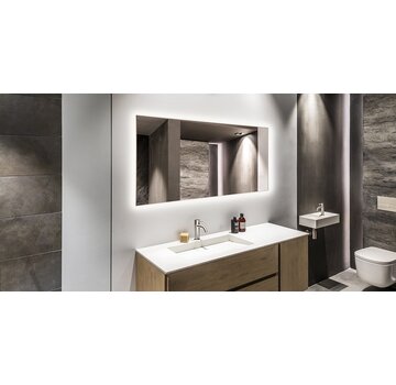 Quality Heating Spiegel infrarood verwarming met led verlichting 60 x 100 cm 580Watt