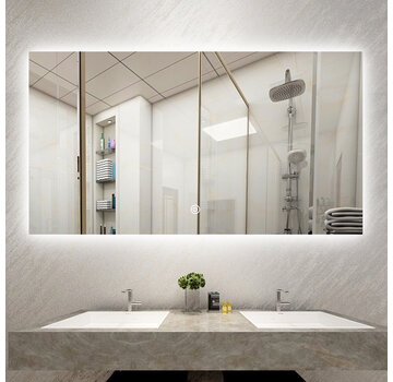 Bella Mirror Spiegel frameloos met led, anticondens 60 x 60 cm