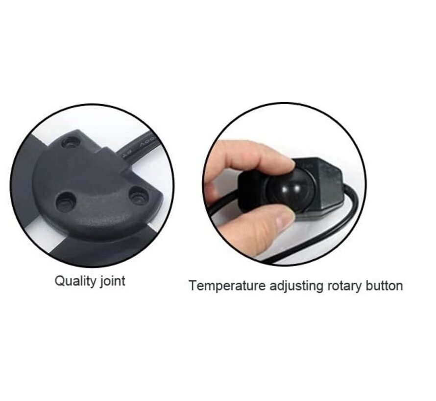 Quality Heating Karpet Verwarming - Vloerkleed - vermogen instelbaar