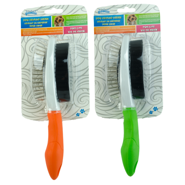 Pawise Combo-borstel voor honden