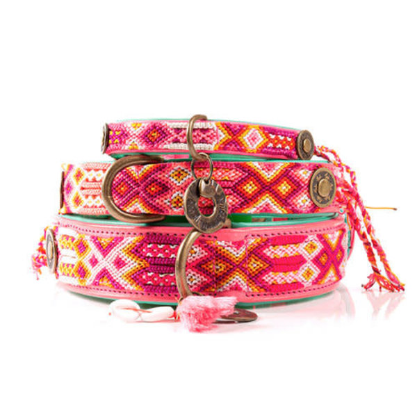 Dog with a Mission Gypsy Rose Halsband - Maat : S (28-34cm x 2cm)