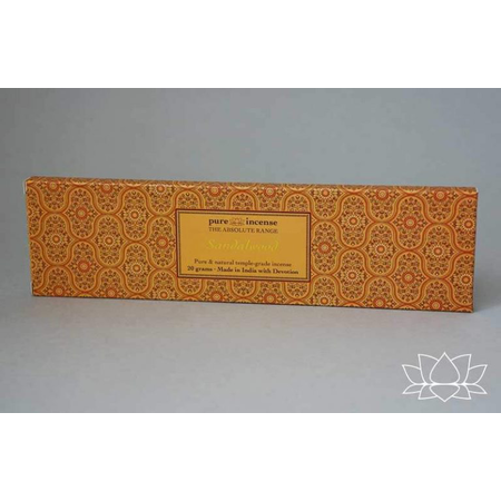 Pure Incense SANDALWOOD ABSOLUTE RANGE TEMPLE GRADE FROM PURE INCENSE 20G