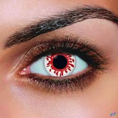 Funky Cosmetic BLOOD SPLAT DAILY CONTACT LENSES