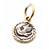 GOOD VIBRATIONS SWALLOW  PENDANT SILVER WITH BRASS DETAILS