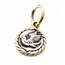 GOOD VIBRATIONS SWALLOW  PENDANT SILVER WITH BRASS DETAILS