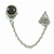 GOOD VIBRATIONS SMOKY QUARTZ ALL SEEING DOUBLE STUD