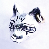 EGYPTIAN CAT EARRING WITH  EAR PIERCING