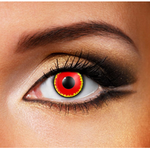 RED VAMPIRE CONTACT LENSES 3 MONTH