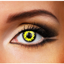 CV CRAZY - Yellow Werewolf Eye accessories 12 MONTH / 1 YEAR