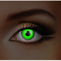 IGLOW  GREEN UV CONTACT LENSES 3 MONTH