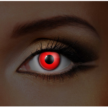 I GLOW - RED UV CONTACT LENSE 3 MONTH