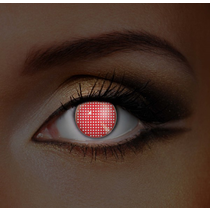 IGLOW - Red Screen UV Neon Eye accessories 3 MONTH