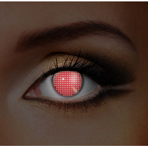 IGLOW - Red Screen UV Neon Eye accessories 3 MONTH