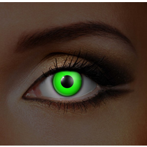 COMPLETE PACK - UV Neon Green Eye accessories 3 MONTH