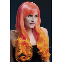 Fever Wig Emily 2 Tone Pink & Orange
