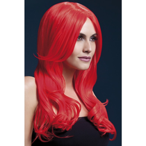 Fever Wig Khloe Neon Red