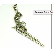 SMIFF & WESTERN GUN PENDANT