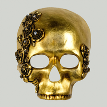 Teschio ROSE  Skull GOLD